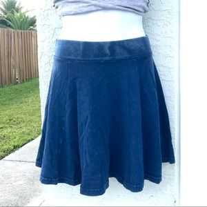💥 H&M Blue Skater Skirt NWOT